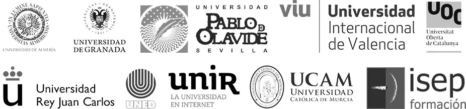 Collage de logos de Universidades